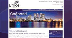 Desktop Screenshot of ethoscorporate.co.uk